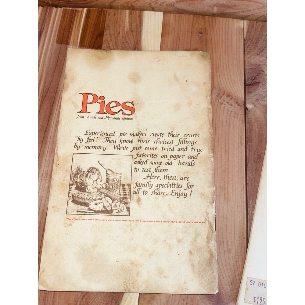 3 VINTAGE PIES, CAKES, BREADS COOKBOOKS AMISH AND MENNONITE KITCHENS PA DUTCH